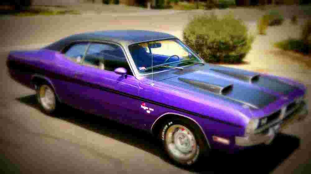 1971 Dodge Demon 340 GSS A4 Photo Print