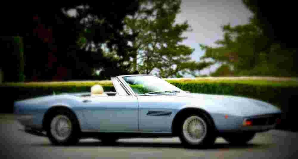 1971 Maserati Ghibli SS Spider A4 Photo Print