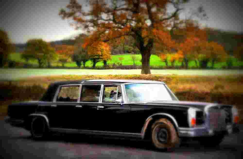 1971 Mercedes Benz 600 Six Door Pullman Landaulet A4 Photo Print