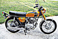 1971 cb350 motorbike A4 Photo Print