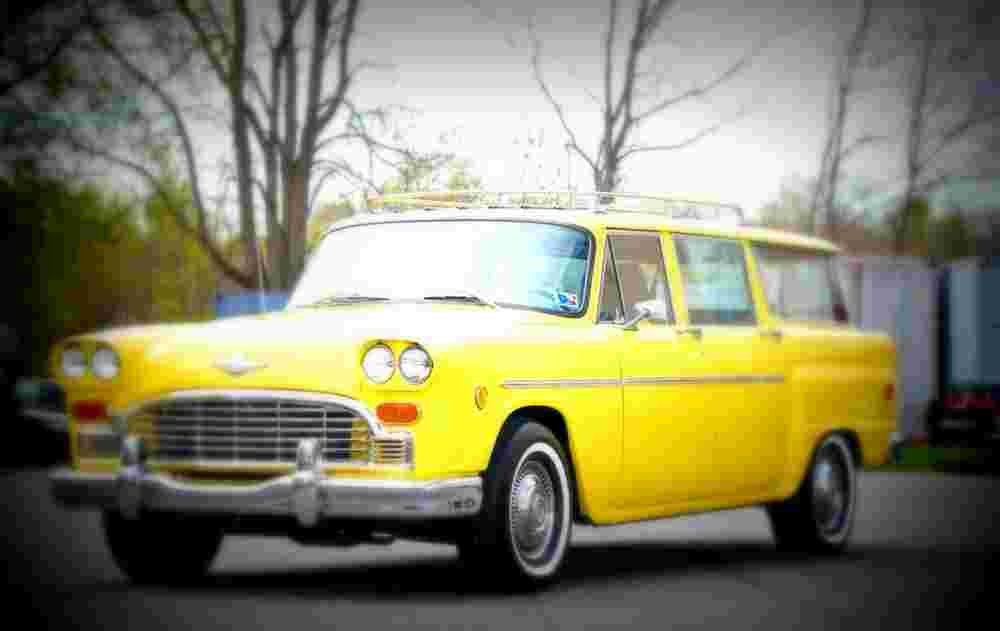 1971 checker marathon station wagon A4 Photo Print