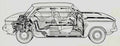 1971 nsu 1200c cutaway A4 Photo Print