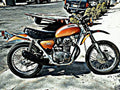 1971 sl350 motorbike A4 Photo Print