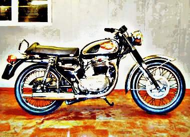 1971 thunderbolt motorbike A4 Photo Print