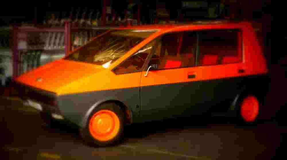 1972 204 taxi h4 A4 Photo Print