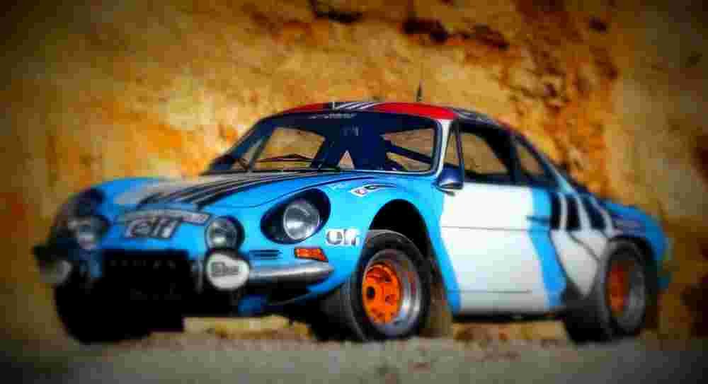 1972 Alpine A110 1800 A4 Photo Print