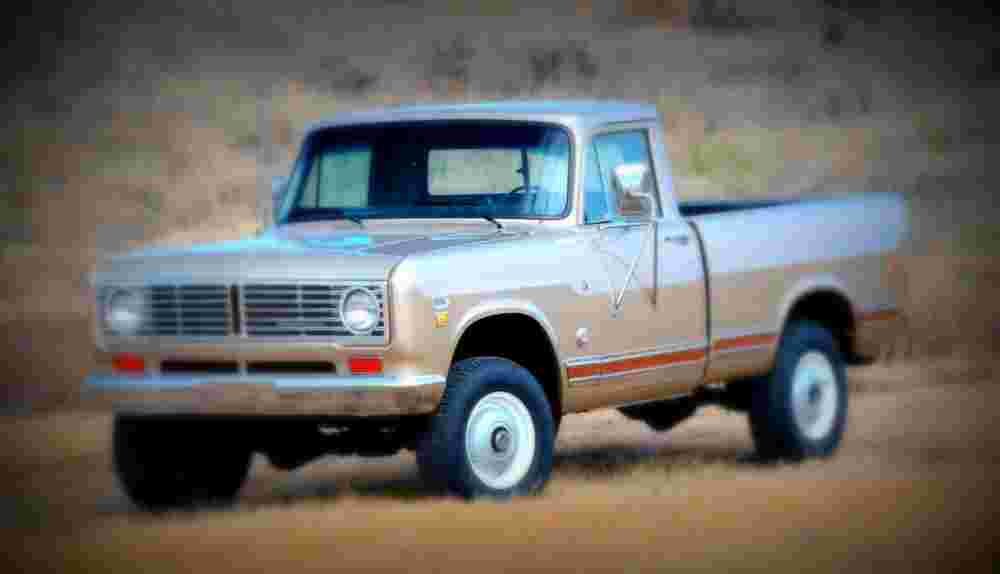 1972 International 1210 Pickup A4 Photo Print