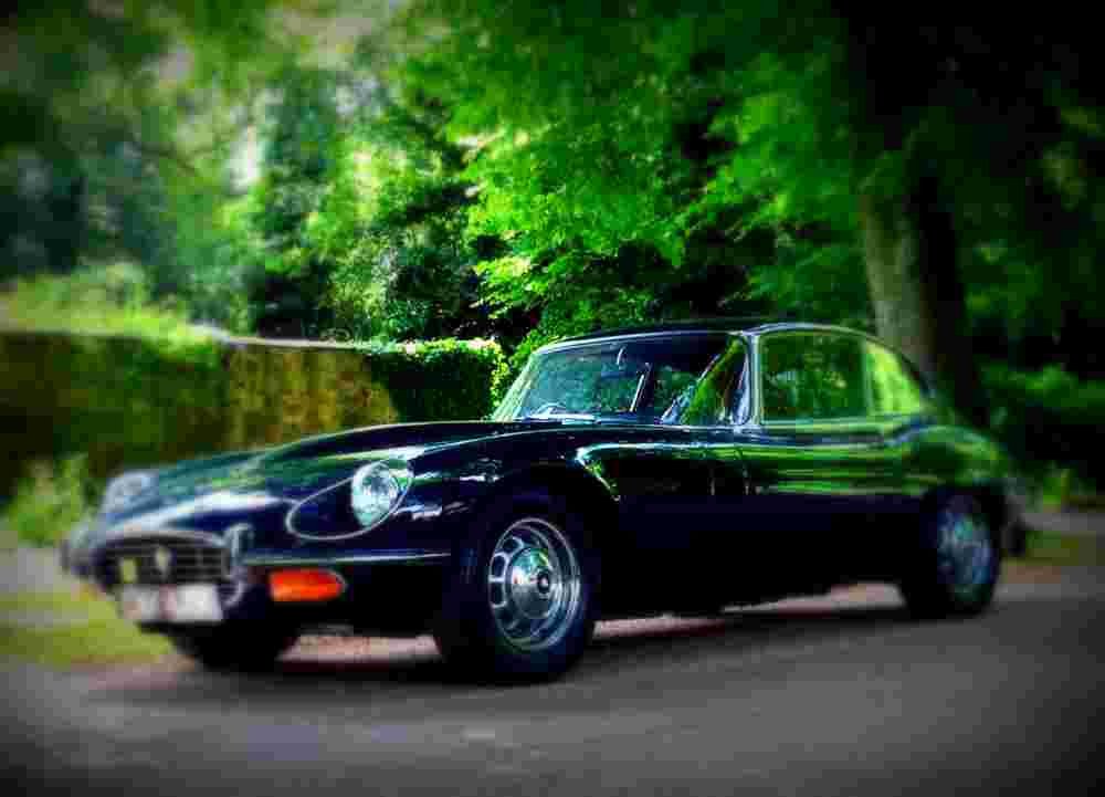 1972 Jaguar E Type Series 3 Coupe A4 Photo Print