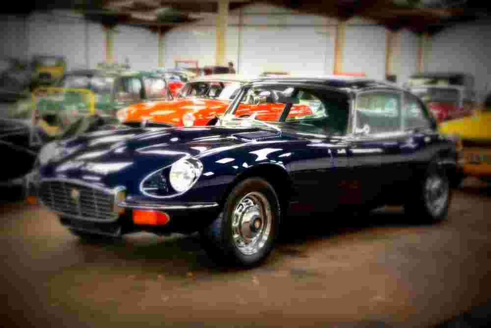 1972 Jaguer E Type Series III V 12 Coupe A4 Photo Print