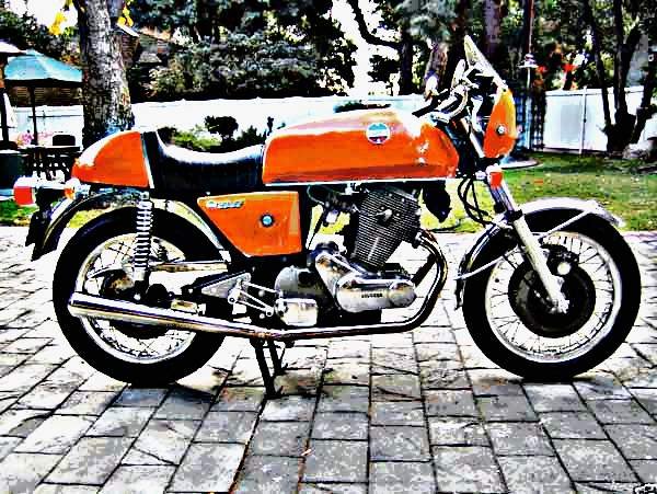 1972 Laverda Sf2 motorbike A4 Photo Print