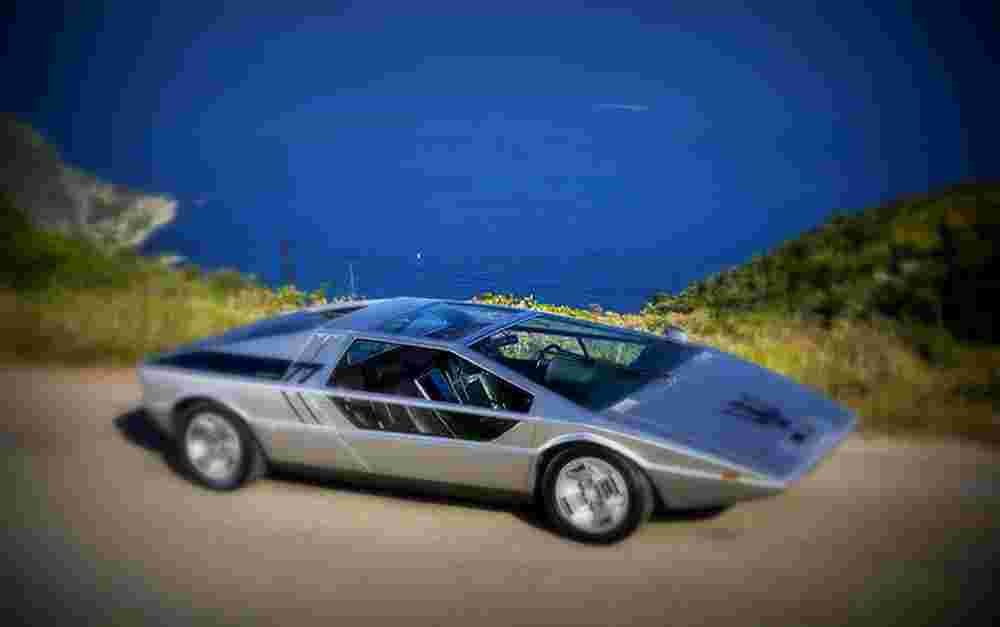 1972 Maserati Boomerang Concept Italdesign A4 Photo Print