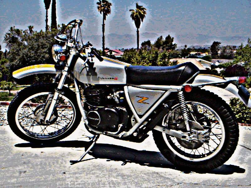 1972 Ossa Yankee 500 motorbike A4 Photo Print