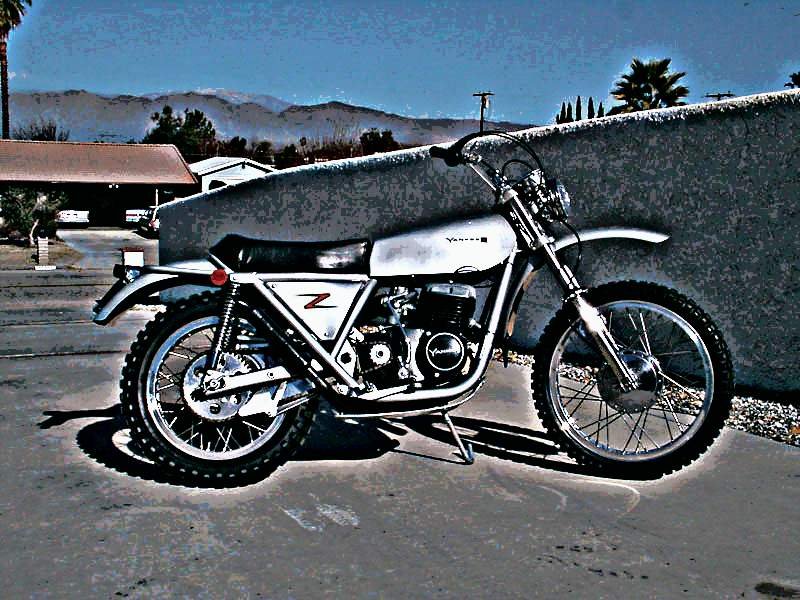 1972 Ossa Yankee Enduro motorbike A4 Photo Print