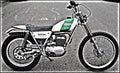 1972 Ossa motorbike A4 Photo Print