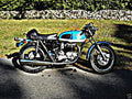 1972 Triumph Tiger Tr6 motorbike A4 Photo Print