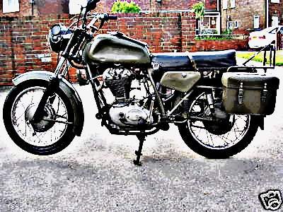 1972 condor motorbike A4 Photo Print