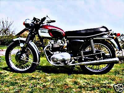1972 t100r daytona motorbike A4 Photo Print