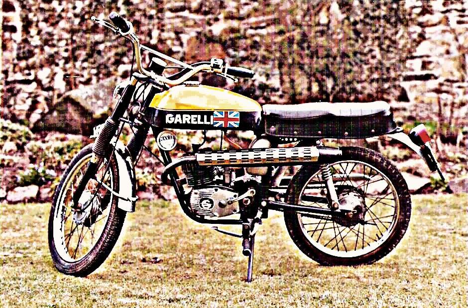 1972 tiger jpeg motorbike A4 Photo Print