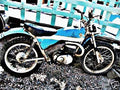 1973 Bultaco Alpina motorbike A4 Photo Print