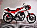 1973 Laverda Sf2 motorbike A4 Photo Print