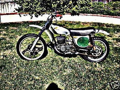 1973 cr250m motorbike A4 Photo Print