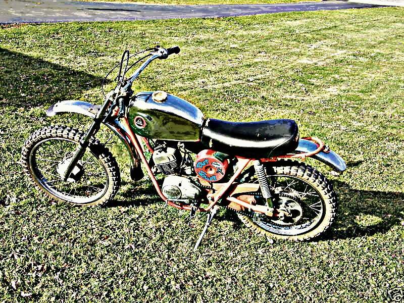 1973 hodaka motorbike A4 Photo Print