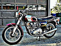 1973 trident t150v motorbike A4 Photo Print