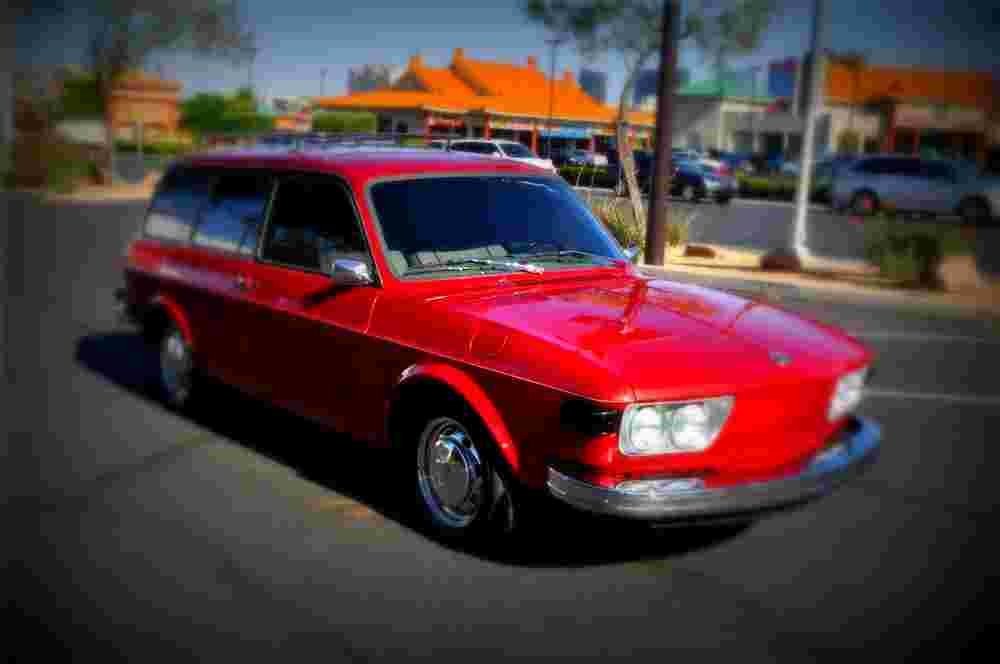 1973 volkswagen 412 A4 Photo Print