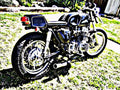 1974 Cb750 Black Bomber motorbike A4 Photo Print