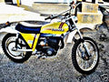 1974 Cooper 250 Enduro motorbike A4 Photo Print