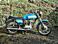 1974 Ducati motorbike A4 Photo Print