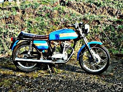 1974 Ducati motorbike A4 Photo Print
