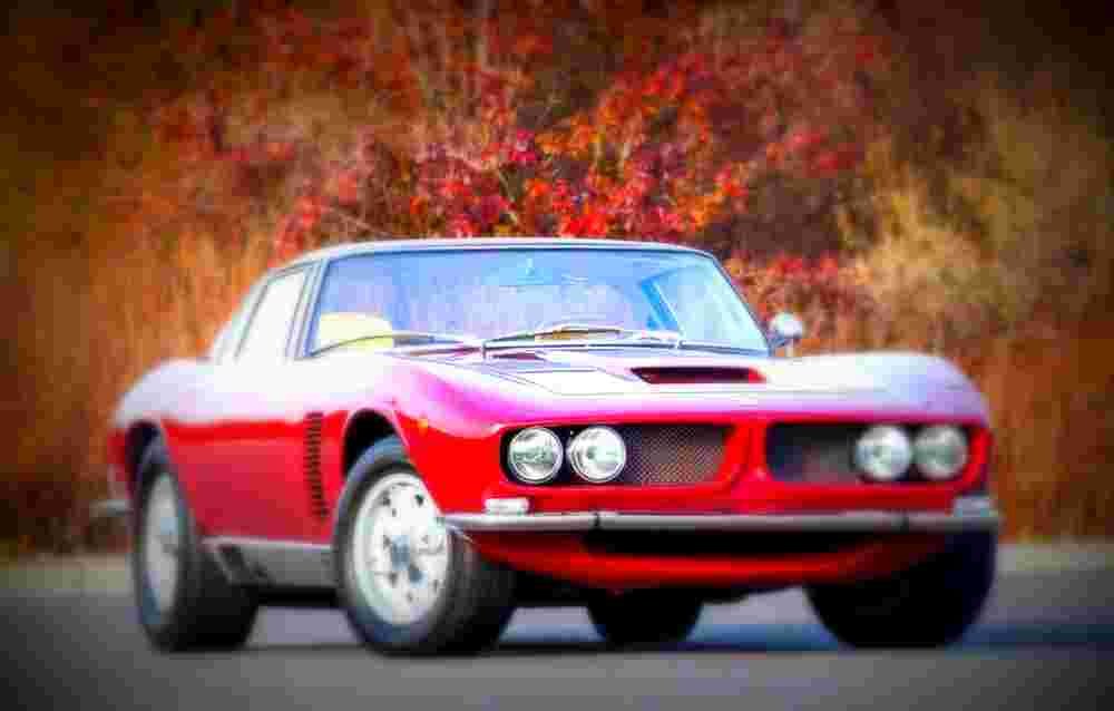 1974 Iso Grifo 7 Liter A4 Photo Print