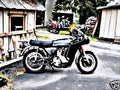 1974 Laverda Sf750 motorbike A4 Photo Print