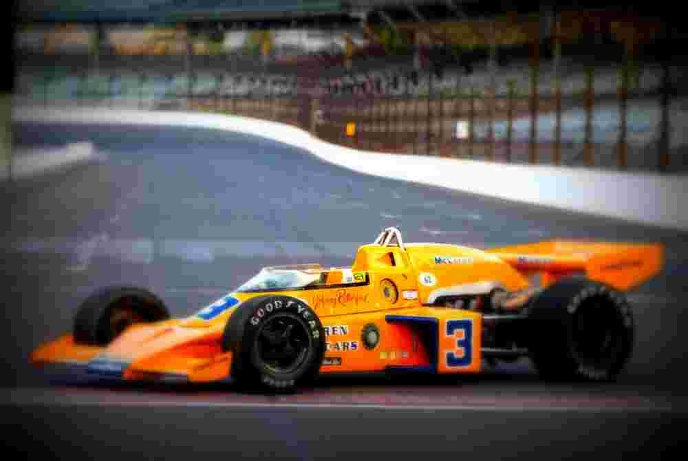 1974 McLaren M16C A4 Photo Print