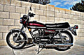 1974 rd350 motorbike A4 Photo Print