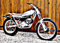 1974 rl250 motorbike A4 Photo Print