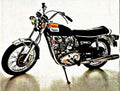 1974 t150 us motorbike A4 Photo Print