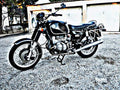 1975 Bmw R906 motorbike A4 Photo Print