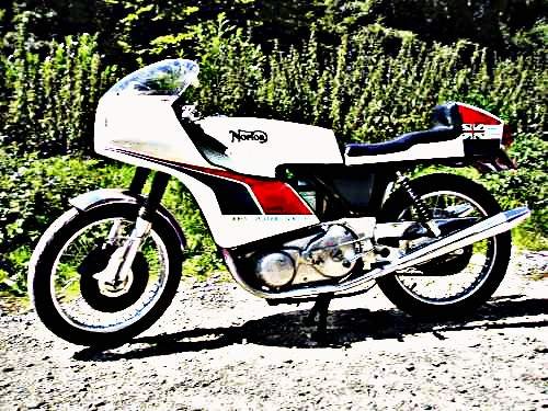 1975 Norton Commando John Player motorbike A4 Photo Print
