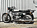 1975 cz 175 motorbike A4 Photo Print