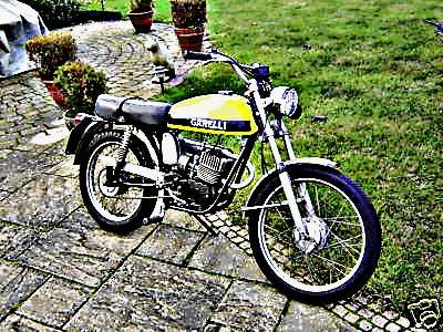 1975 garelli tiger cross motorbike A4 Photo Print