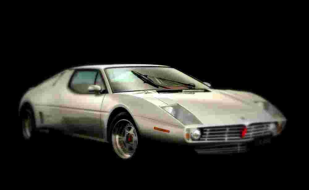 1975 maserati merak saurer A4 Photo Print