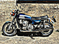 1975 re5 motorbike A4 Photo Print