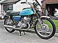 1975 t500 motorbike A4 Photo Print