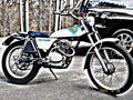1975 tl125 motorbike A4 Photo Print