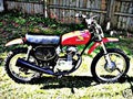 1976 Honda Xr75 motorbike A4 Photo Print