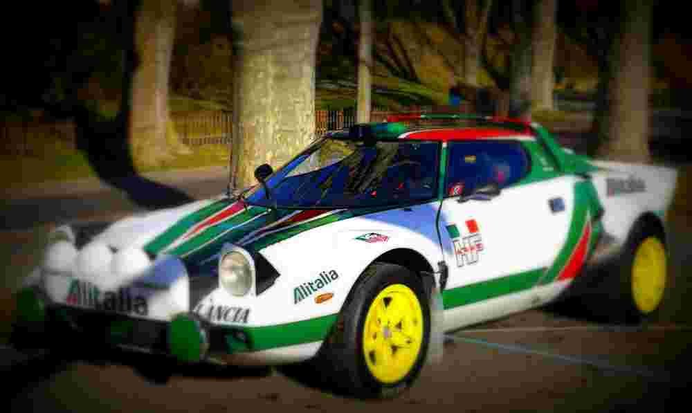 1976 Lancia Stratos Group IV A4 Photo Print