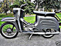 1976 simson schwalbe motorbike A4 Photo Print