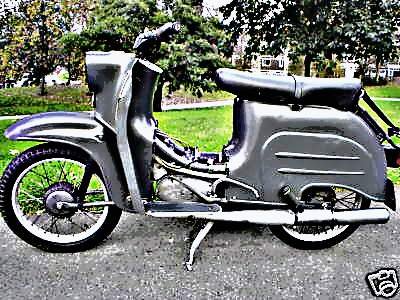 1976 simson schwalbe motorbike A4 Photo Print